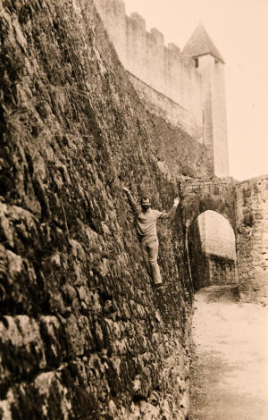 Castle climbing