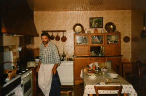 Françou at the family home