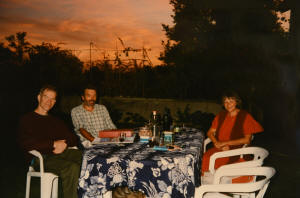 With Françou and Pierrette