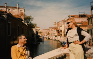 With Christian and Marta in Venice