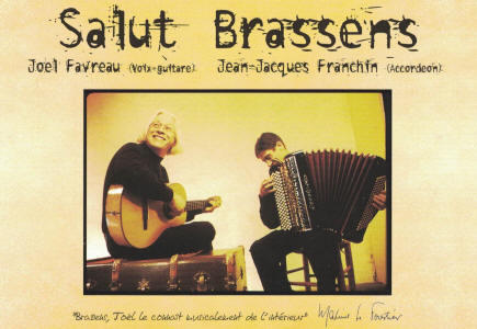 Joel Favreau sings Brassens