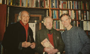 With Ngo Van and George Whitman