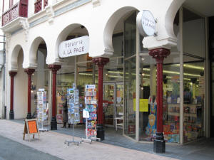 Joel and Nadine's new bookstore