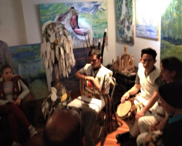 Muisca musicians